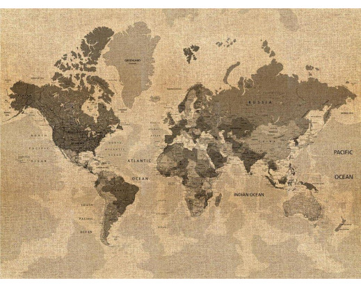 Fototapeta Mapa světa FTN 1215